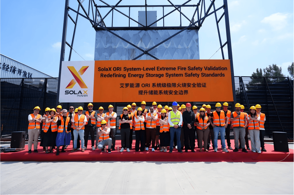 SolaX ORI Energy Storage System Completes Large-scale Fire Test Under Extreme Conditions SolaX ORI Energy Storage System Completes Large-scale Fire Test Under Extreme Conditions